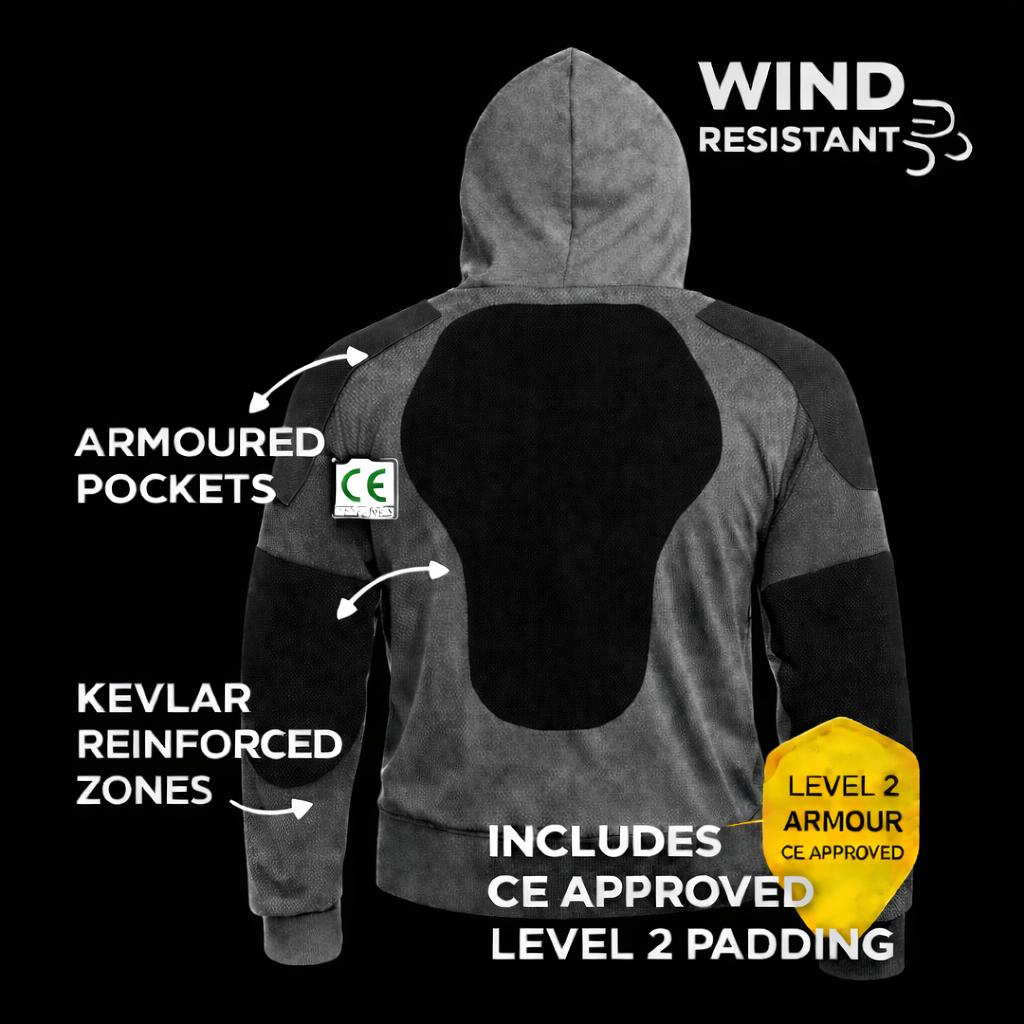 DownShift "Striker" Armoured Hoodie – G2