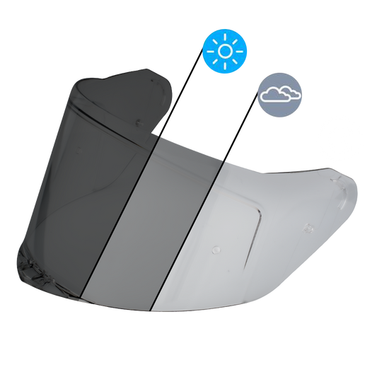 Viper Photo Chromatic Visor Shield