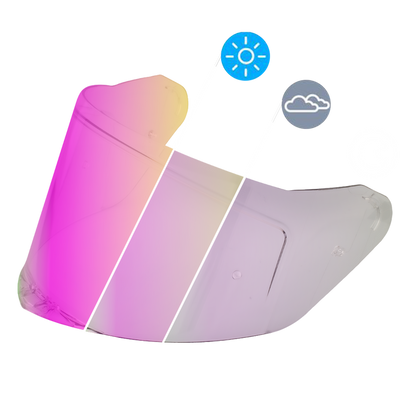 Viper Photo Chromatic Visor Shield