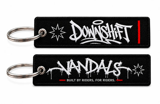 Pre-Order: DownShift Vandals Jet Tag Keychain