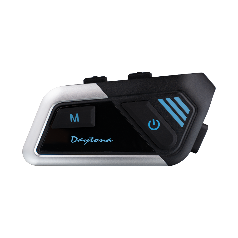 Daytona Helmets Bluetooth Headset Motorcycle Communication System For All Types of Helmets Solo