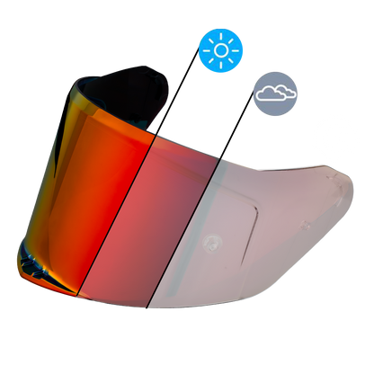Viper Photo Chromatic Visor Shield